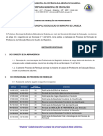 Edital de Abertura Do Processo de Remocao Do Magisterio 2023