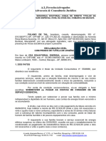 Pet - Inicial - Cobrança de Debito Preterito Cea