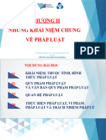 Chương 2 - Những Khái Niệm Chung Về Pháp Luật