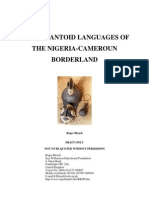 Ekoid - Bantu Languages of The Nigeria-Cameroun Borderland
