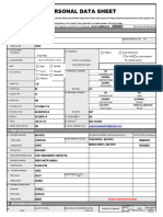 Personal Data Sheet CS Form No. 212 Revised 2017 1