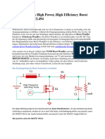 designing high powerboos converter mit tl494