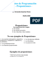 Proposiciones