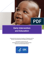 Early Intervention and Education