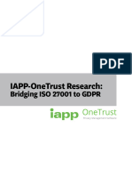 IAPP OneTrust Bridging ISO GDPR Final