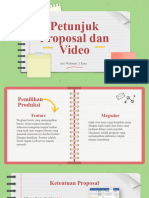 Petunjuk Proposal Dan Video: Aris Widyanto, S.Kom