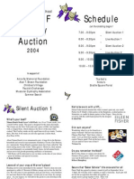 Section Final Auction Program