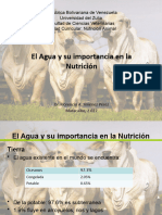 Tema 1. Agua nutrición animal 