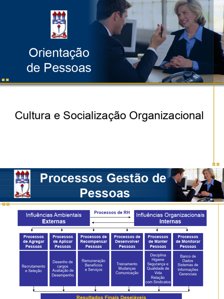 Orientação e Socialização de Pessoas | PDF | Cultura organizacional ...