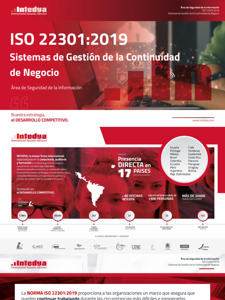ISO 22301:2019 Gestión de Continuidad | PDF | Seguridad de información ...