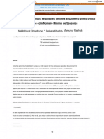 Algoritmo para Robôs Seguidores de Linha Seguirem Caminhos Críticos Com Número Mínimo de Sensores.