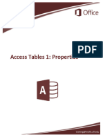 MS Access Field Propeties