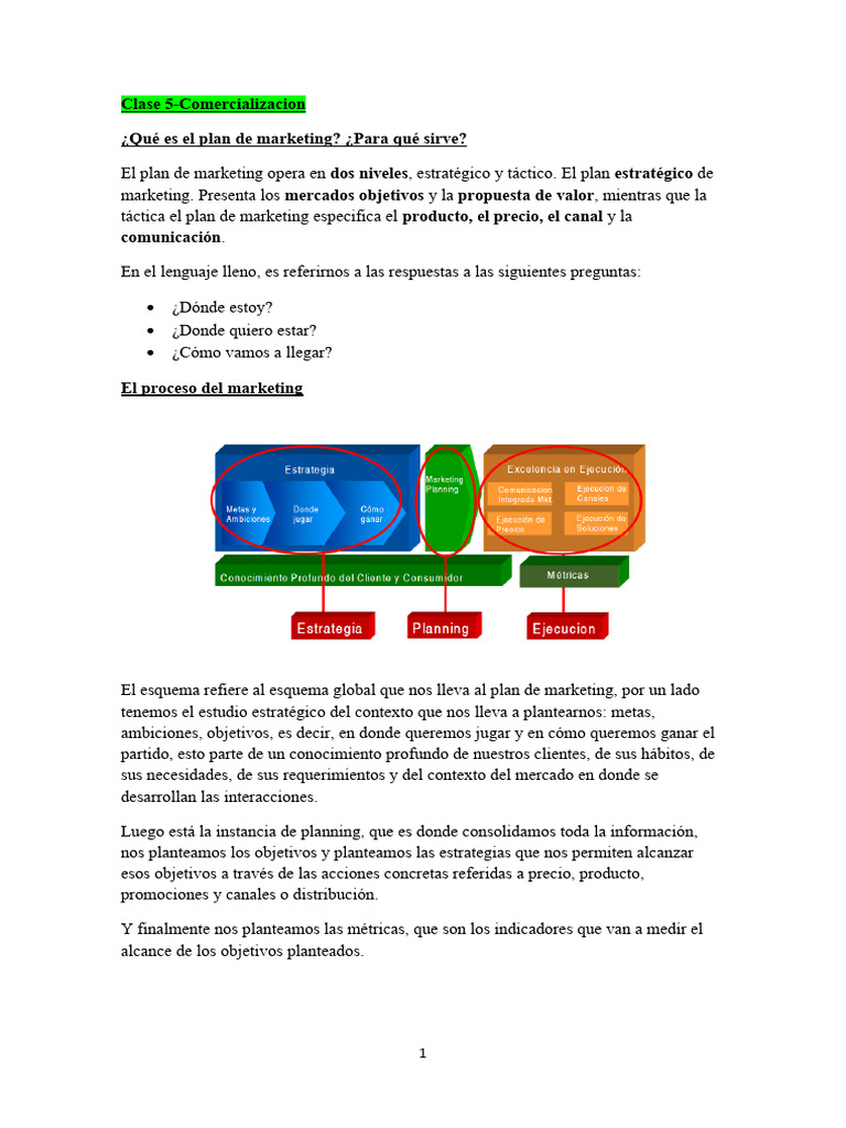 Plan de Marketing: Estrategias y Beneficios | PDF | Marketing | Marca