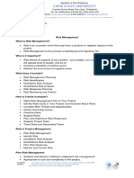 Risk Management - Legal IP Issues Copyright Patent Trademark and Business Contract