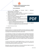 Proceso de Gestión de Formación Profesional Integral Formato Guía de Aprendizaje Identificación de La Guia de Aprendizaje