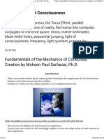 Fundamentals of the Mechanics of Conscious Creation by Mohsen Paul Sarfarazi, Ph.D. _ Multidimensional Consciousness