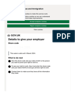 Details To Give Your Employer - GOV - UK