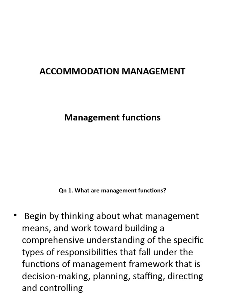 Management functions notes pdf operations management tourism