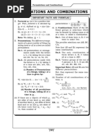 Permutations and Combinations