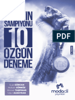 Ydsnin Sampiyonu Ornek Sayfalar