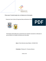 Sistema de Informação - Tese Mestrado