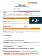 Pre Authorization Request Form