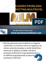 El Verdadero Problema Del Marketing Multinivel