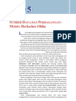 S D P: M Heckscher-Ohlin: Umber Aya Dan Erdagangan Odel