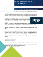 Exemplo de Plano de Atividades Nutri o SDE4482 2