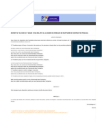 Decret #96-200 Du 7 Mars 1996 Relatif A La Duree Du Preavis de Rupture de Contrat de Travail