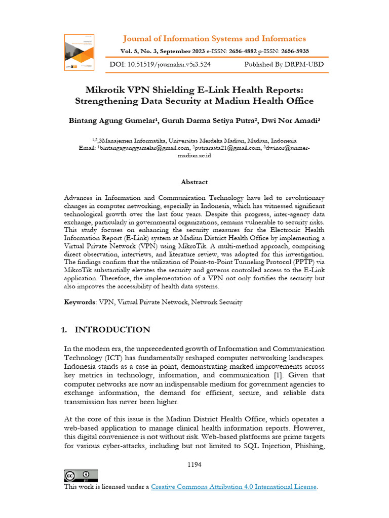 Strengthening Data Security with VPN | PDF | Virtual Private Network ...