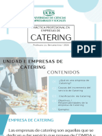 EMPRESAS DE CATERING. CLASE 1