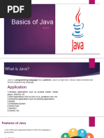 Basics of Java