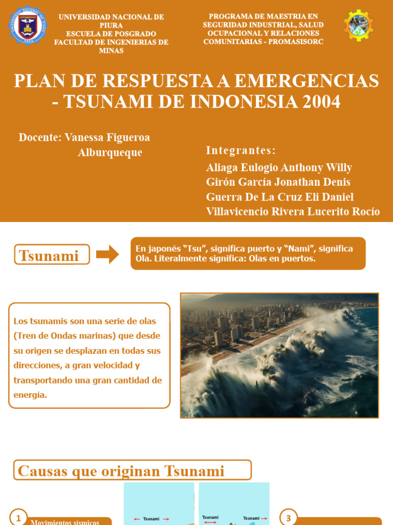 PRE - Tsunami Indonesia 2004 | PDF | Tsunami | Gestión de riesgos
