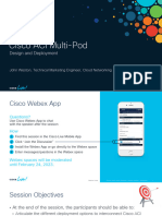 Cisco ACI Multi-Pod Design and Deployment