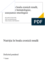Curs Nutritie BCR, Hematologie, Oncologie