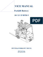 Service Manual: Forklift Battery