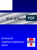 HVAC Duct Leakage