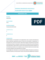 Programa POM 2022 La comunicación local en la era digital