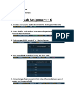 DBMS Assginment06