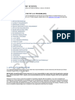 Sample SJD Application 2023