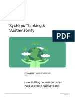 Systems Thinking & Sustainability