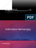 Parenteral Preparation