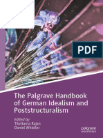 Vários Autores - The Palgrave Handbook For German Idealism and Poststructuralism 2023