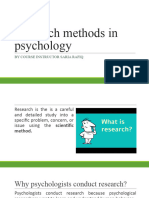 [Lecture - 3] Research Methods in Psychology
