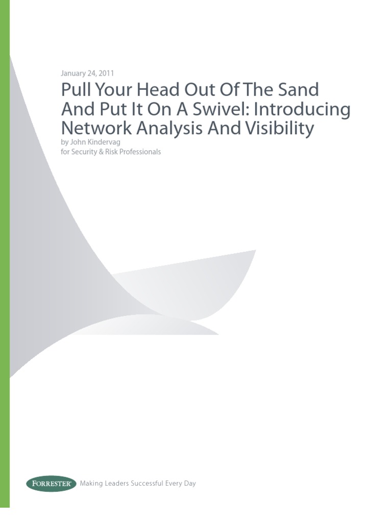 Introducing Network Analysis And Visibility Pdf Computer Network