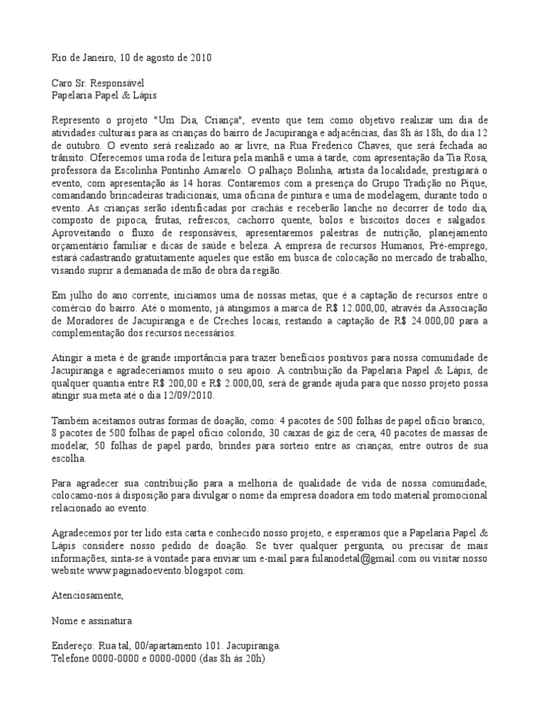 Modelo De Carta De Pedido De Material - Acerca de Materiales