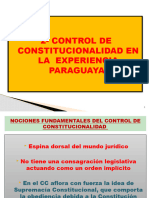 5 - Control de Constitucionalidad en Paraguay