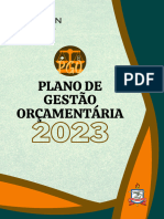 Plano de Gesto Oramentria - PGO 2023