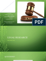 Basics of Legal Research